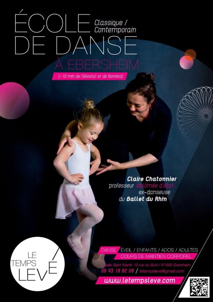 Danse Selestat Le Temps Levé Affiche 2014